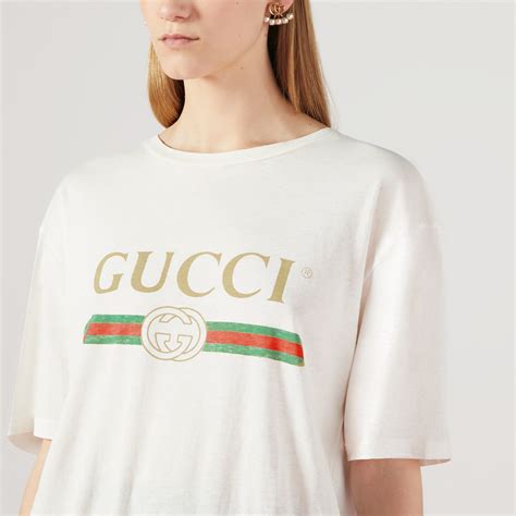 gucci big face tee|farfetch gucci t shirt.